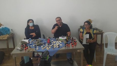 زيارة تبادل خبرات بين عاملات مجمع التنمية بمرناق ومجمع البركة بعين دراهم