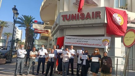 سوسة: لماذا أضرب أعوان مندوبية الوسط والساحل للخطوط التونسية عن العمل؟