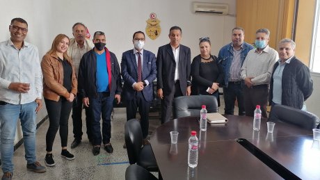 منزل جميل: جلسة بين مكتب الاتحاد المحلي الجديد ومعتمد الجهة