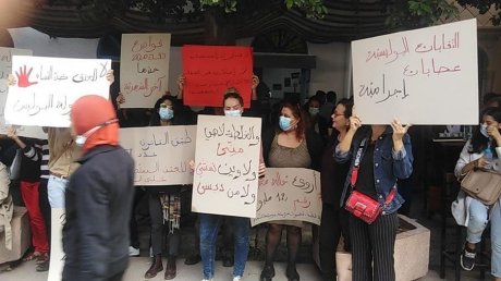 تجمع تضامني اليوم مع الزميلة الصحفية أروى بركات