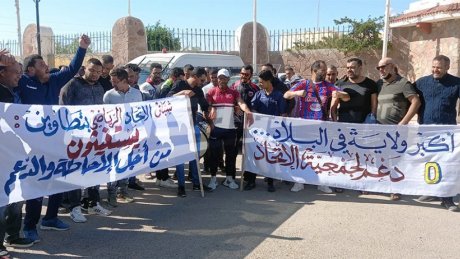 اتحاد تطاوين يمر بأزمة مادية صعبة والأحباء يحتجون