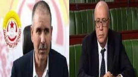 في لقاء الأمين العام ومحافظ البنك المركزي ؟ تأكيد على أهمية الخروج من الوضعية الصعبة للمالية العمومية .