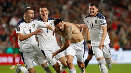 صربيا تبلغ مونديال قطر والبرتغال إلى الملحق