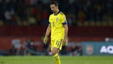 ابراهيموفيتش يغيب عن المباراة القادمة لمنتخب بلاده
