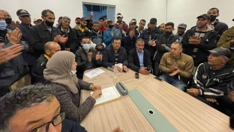 في جهة تونس: اجتماع عمالي استعدادا للمفاوضات الاجتماعية في شركة اشغال افريقيا
