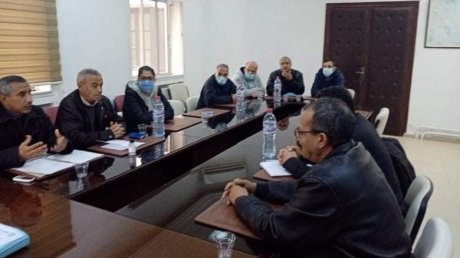 الغاء الاضراب ببلدية بن عروس وحل المطالب المهنية العالقة