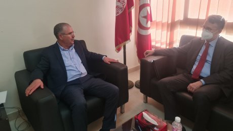 العلاقات التونسية الالمانية وبرامج التعاون والشراكة ابرز نقاط لقاء الطبوبي بسفير المانيا في تونس