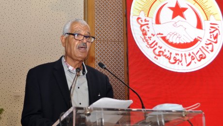 كلمة الأخ الأزهر قمودي الكاتب العام للاتحاد الجهوي للشغل بسيدي بوزيد