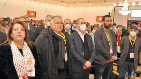 صور من المؤتمر 25 للاتحاد العام .صفاقس16-18 فيفري 2022