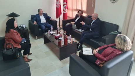 الأمين العام يستقبل وفدا عن الاتحاد الأوروبي