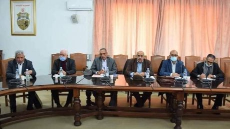الجامعة العامة للأشغال العمومية تعلن تنظيم تحركات مستقبلية في ديوان قيس الأراضي
