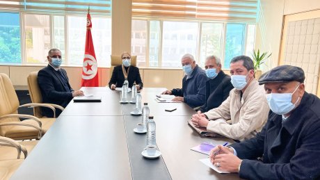 إثر احتجاجات كتبة المحاكم بصفاقس:جلسة بين الاتحاد الجهوي والفرع الجامعي مع وزيرة العدل