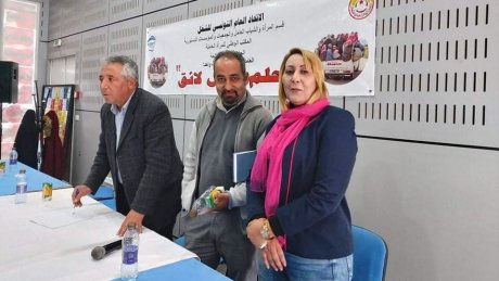 نادية البرقاوي..184 عاملة فلاحية بسليانة انخرطن في النقابة التاسيسية لضمان حقوقهن البسيطة