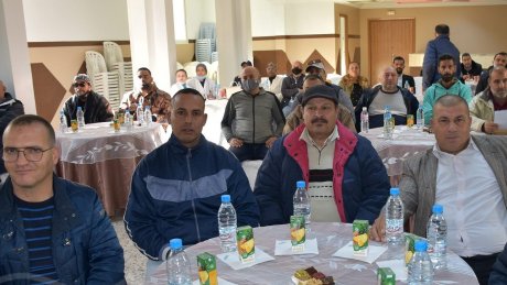 بعد المؤتمر 25 : تكريمات والتزامات بالمضي قدما في بنفس العزيمة في خدمة العمال والوطن