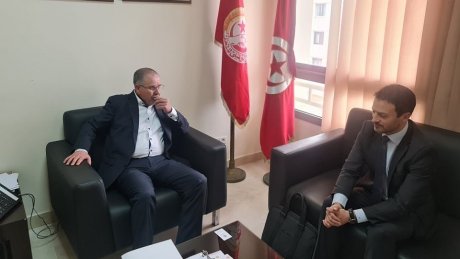 الأمين العام يستقبل ممثل صندوق النقد الدولي بتونس