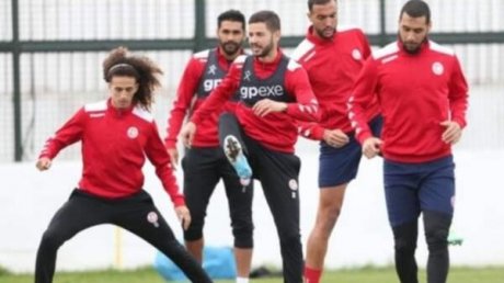8 لاعبين في المران الأول لمنتخب تونس