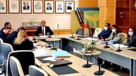 اجتماع قريب لاطارات القيادة في شركة الملاحة وجلسة عمل فضت عدة اشكالات