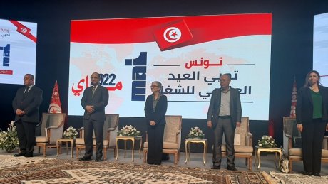 الامين العام.."العمال هم بناة الوطن وصناع الثروة "