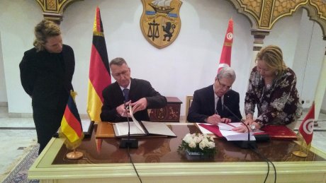 اتفاقية تعاون مالي بين تونس وألمانيا