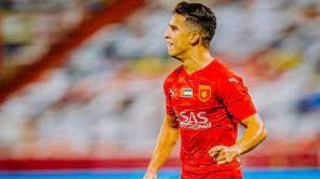فراس بلعربي هداف مع عجمان الاماراتي