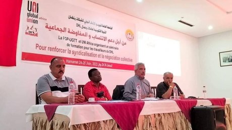 دعم الإنتساب والمفاوضة الجماعية في قطاع البريد