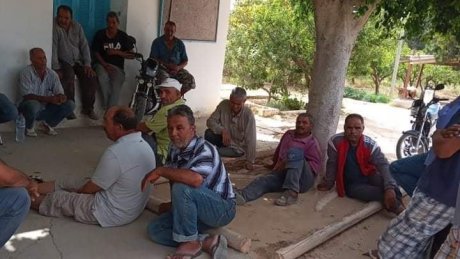عدم صرف الأجور للشهر الثالث على التوالي: عمال منبت الشبيكة يحتجون