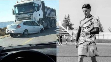 وفاة لاعب أولمبيك مدنين سليم النعيري في حادث أليم