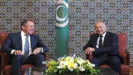أبو الغيط يبحث مع لافروف تطورات القضية الفلسطينية