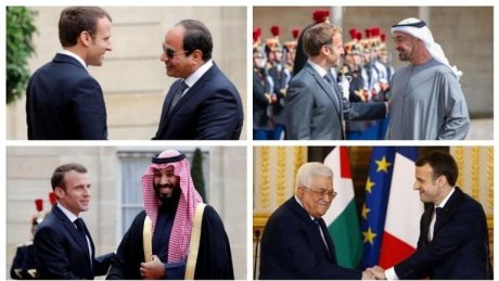 باريس وجهة القادة العرب في 10 أيام. وفرنسا تحاول استعادة موقعها في المنطقة