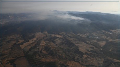 حريق بجبل سيدي النوري في زغوان وعمليات إخماده متواصلة