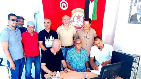 امضاء بروتوكول تعاون بين نقابة شركة الاسمنت الاصطناعي التونسي كولاسام و نقابة موظفي وعمال هولسيم لبنان