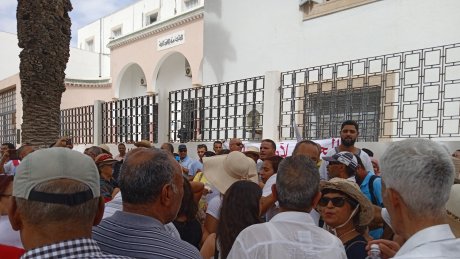 وقفة إحتجاجية في جندوبة و تأجيل البت في مطلب الإفراج عن آمال العلوي