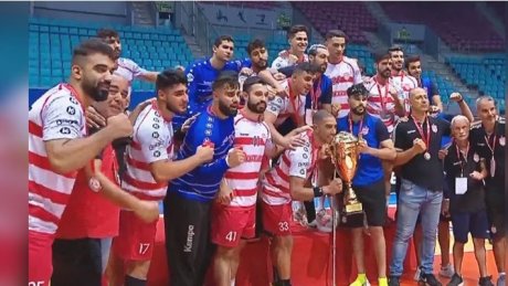 النادي الإفريقي يتسلم رمز بطولة كرة اليد