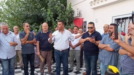 احتجاج نقابات قطاع التربية بمنوبة على وضعية المؤسسات التربوية والنقائص التي تعيق العودة المدرسية