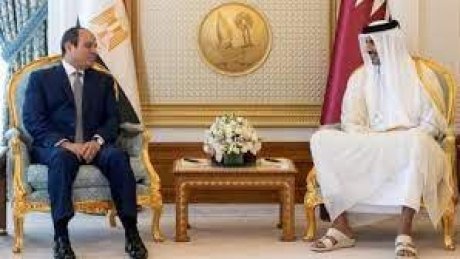 قطر ومصر توقعان مذكرات تفاهم خلال زيارة السيسي