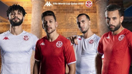 تقديم القميص الجديد للمنتخب الوطني التونسي