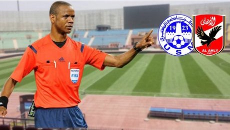 سيكازوي يدير مباراة الأهلي المصري والاتحاد المنستيري