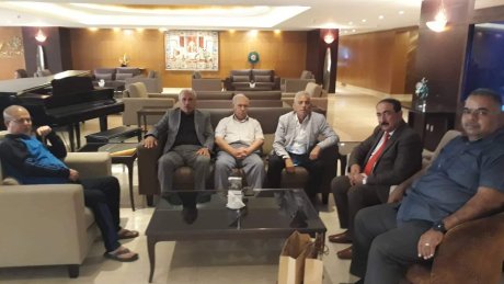 حفيظ حفيظ في اجتماع مجلس إدارة مظّمة العمل العربية في بغداد