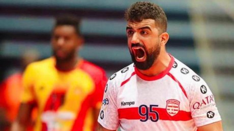 لاعب كرة اليد امين بن غانم يغادر النادي الإفريقي