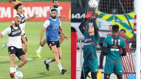 بشير بن سعيد يعود لتمارين المنتخب وصباح الغد آخر حصة تدريبية قبل مباراة أستراليا