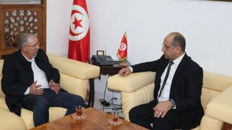 وزير الشؤون الاجتماعية يلتقي الأمين العام للاتحاد العام التونسي للشغل