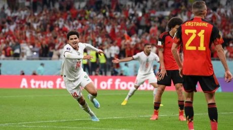 المنتخب المغربي يصنع التاريخ ويهزم بلجيكا بثنائية