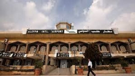 مطار حلب الدولي يخرج عن الخدمة إثر ضربة إسرائيلية