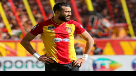 راحة مطولة لغيلان الشعلالي لاعب الترجي التونسي