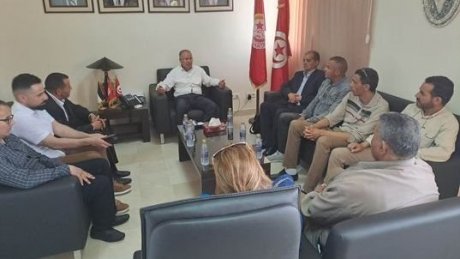 ملف الفسفاط محور لقاء الأمين العام و أعضاء جامعة المناجم