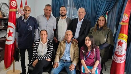 برقية بتنفيذ اضراب في مستشفى الياسمينات بن عروس يوم 24 ماي