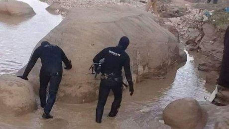 العثور على جثة المرأة التي جرفتها سيول وادي القصيبة من ولاية القصرين