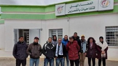 اضراب في المجمع المهني للغلال بالقصرين
