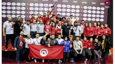 المنتخب التونسي للمصارعة يرفغ رصيده الى 42 ميدالية منها 10 ذهبيات في بطولة إفريقيا