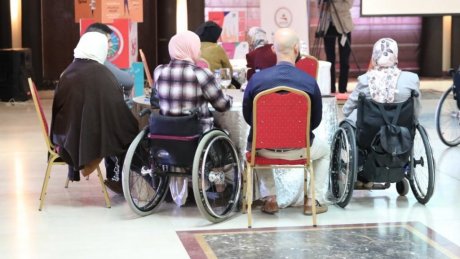 اضراب لعمال المراكز النموذجية وتأهيل الأشخاص ذوي الإعاقة.